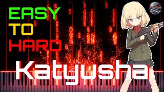 Katyusha PIANO EASY TO HARD