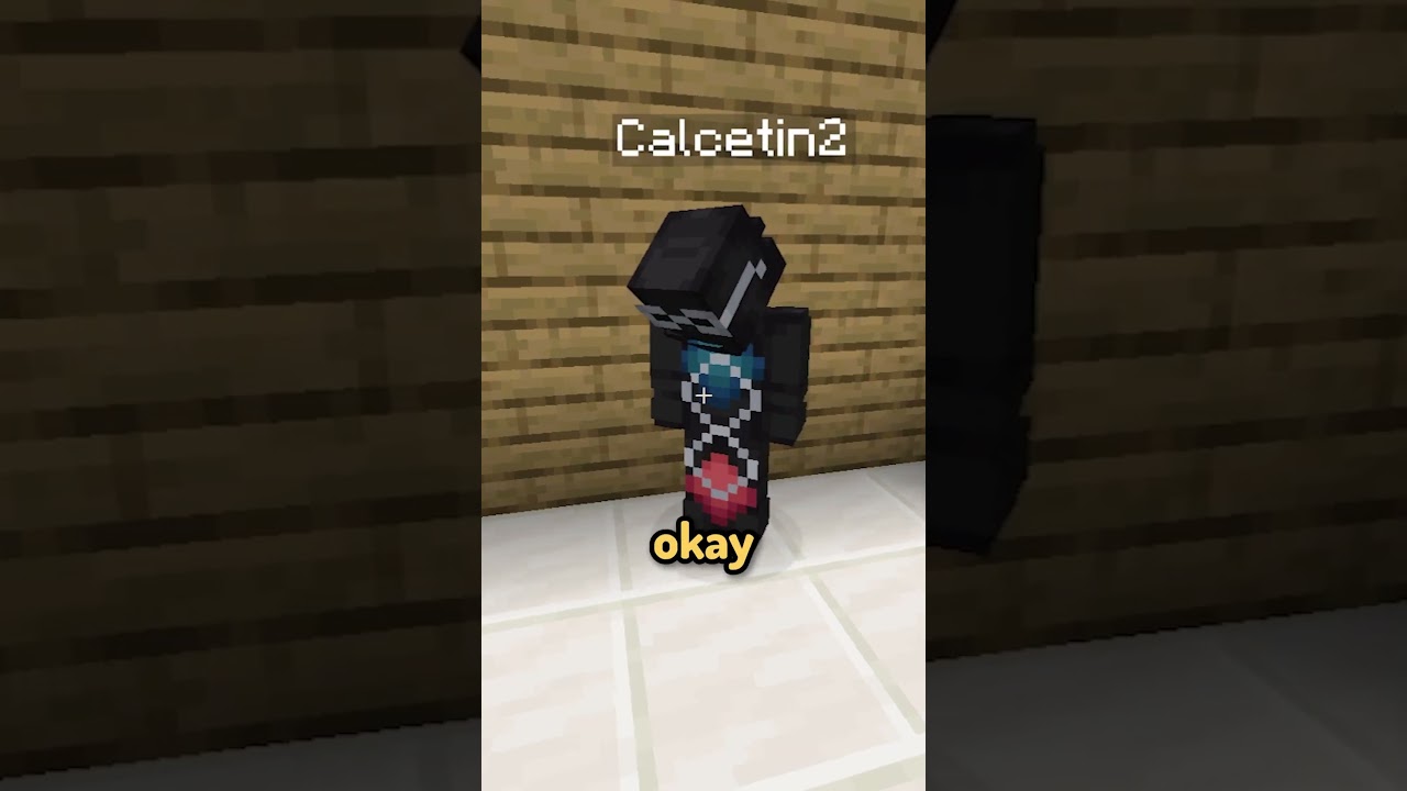 Calce la puso 😁 #shorts #minecraft