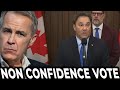 PM Mark Carney Faces NON-CONFIDENCE Vote