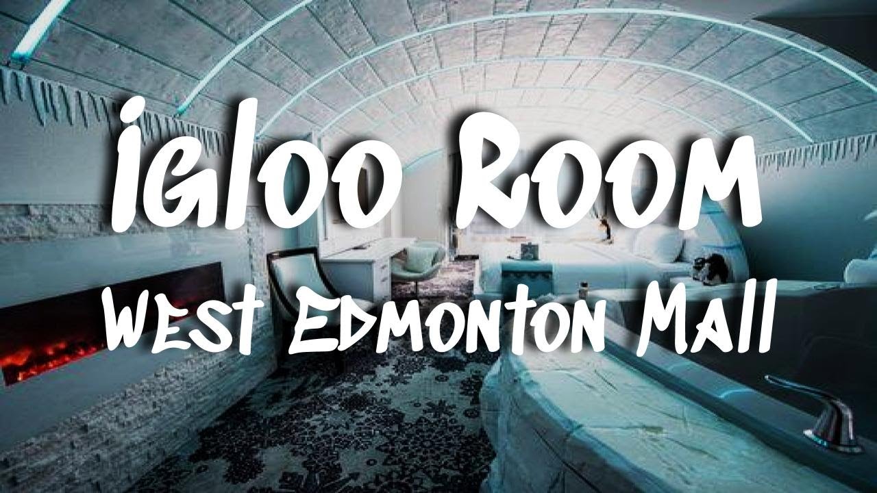 Igloo Theme Room West Edmonton Mall Fantasyland Room Tour Youtube
