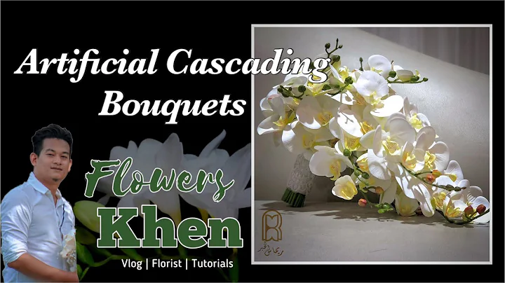 How to make a Cascading Bouquet | Artificial Flowers