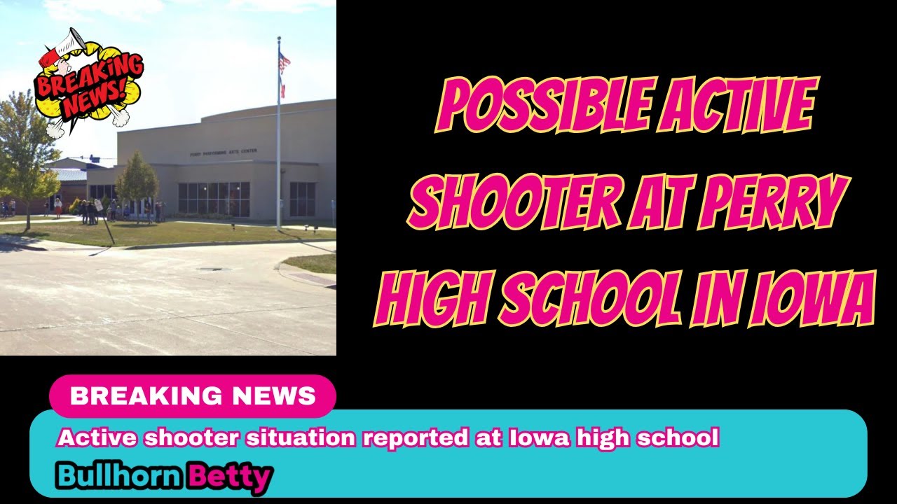 BREAKING NEWS! MULTIPLE VICTIMS! ACTIVE SHOOTER AT IOWA HIGH SCHOOL ...