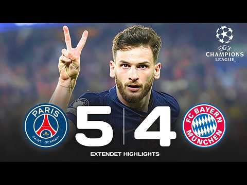 PSG 5-4 Bayern Munich | FULL HIGHLIGHTS