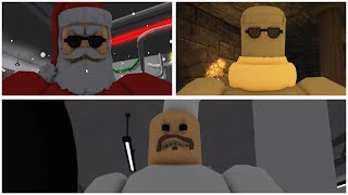 BARRYS PRISON RUN! NEW UPDATE (Christmas Edition!) All JUMPSCARES