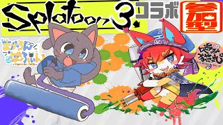 【Splatoon3】猫猫コラボ！まかろん＆猫丸色塗りナワバリ遊び( 'ω')ゆんたく雑談配信　参加型