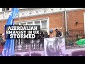 Uk at least eight arrested after azerbaijani embassy in london is stormed