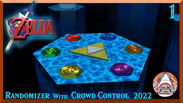 Twitch Livestream - Legend of Zelda Ocarina of Time Randomizer with Crowd Control 2022 - Part 1