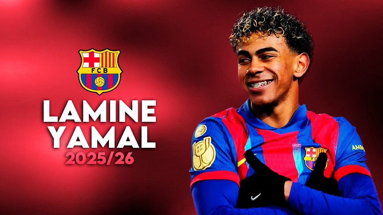 Lamine Yamal - Skills, Goals, Assists & Passes | Barcelona | 2025