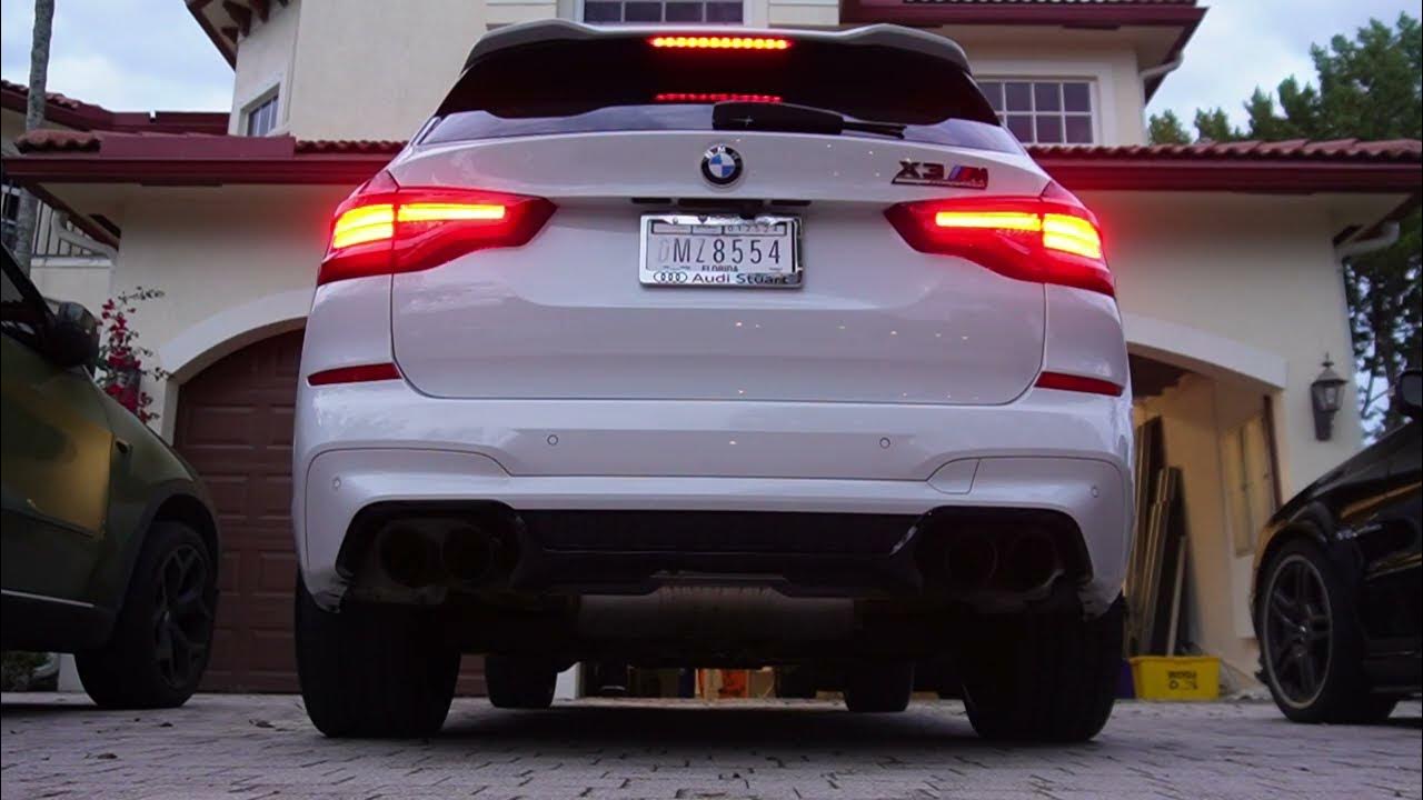 2021 X3M Competition Cold Start Stock Exhaust (Sounds Insane!!) - YouTube