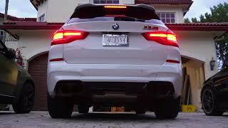 2021 X3M Competition Cold Start Stock Exhaust (Sounds Insane!!)