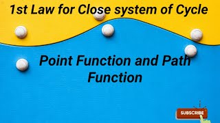 Point Function and Path Function, Thermodynamics