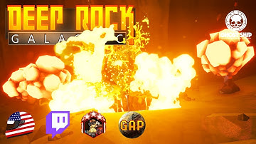 Deep Rock Galactic - Engineer Haz 5 Magma Core Liquid Morkite Mining (Twitch Integration Mod)