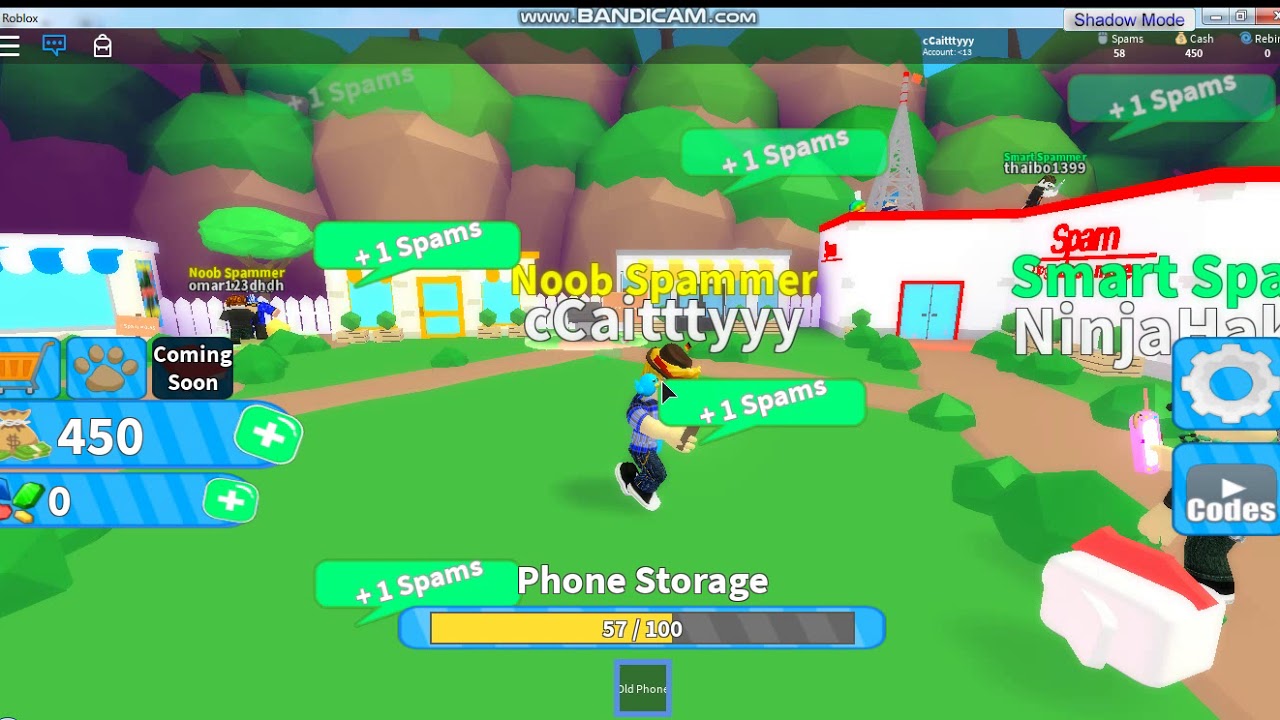 Roblox New Codes For Free Gems Spamming Simulator Beta Youtube - roblox spamming simulator code