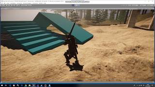 Unity 3d - Third Person controller | Dark Souls' like | step 5 - Basic IK foot placement