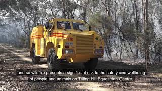 Don't horse around with bushfire safety