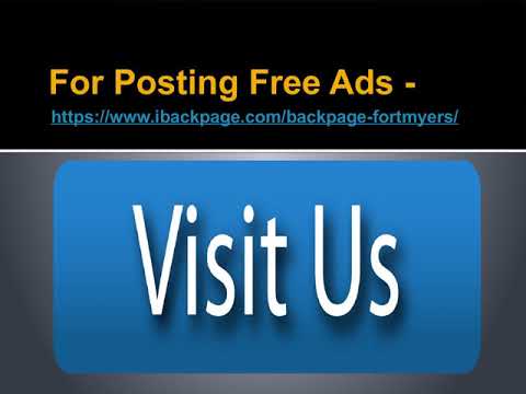 I Backpage Fort Myers Alternative To Backpage I Backpage Fort Myers Alternative To Backpage