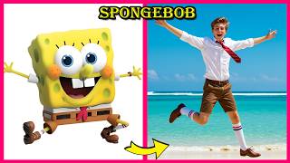 Spongebob Characters As Humans Their Favorite Drinks, Snacks, Movies & More