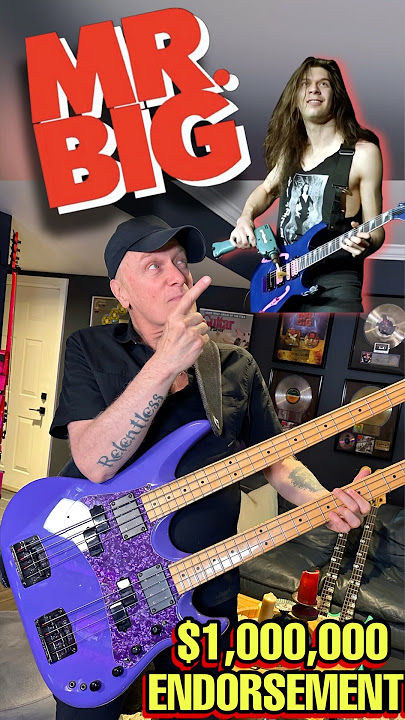 ‼️Billy Sheehan reveals SHOCKING $1,000,000 Makita DRILL Endorsement deal?! | Mr. Big | ​4K