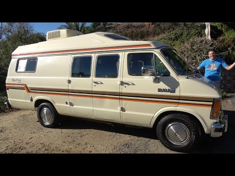 This 1987 Dodge Camper Van Is an Amazing 1980s RV Relic