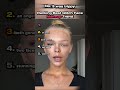 Ranking Best Glitch Makeup Trend #ranking #makeuptrends #halffacemakeup