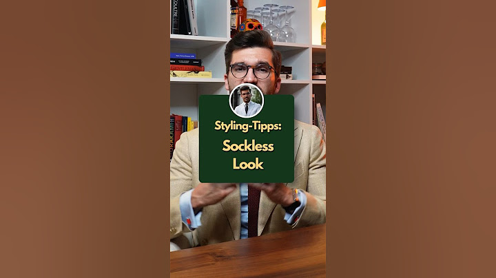 Styling Tipp: der sockless Look ☝🏻