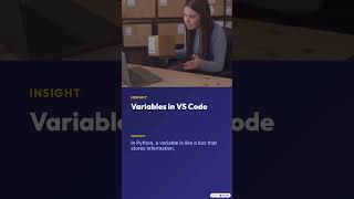 Python Variables in VS Code 🐍 | Python Tutorial for Beginners Part 2 #Shorts