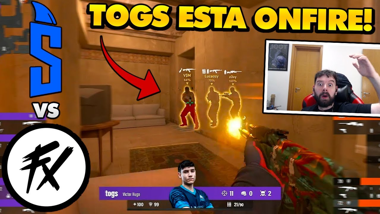 TOGS VS CHAY QUEM É MELHOR NO CS2? 🔥🔥 MELHORES MOMENTOS SHARKS vs FLUXO - CBCS SEASON 3