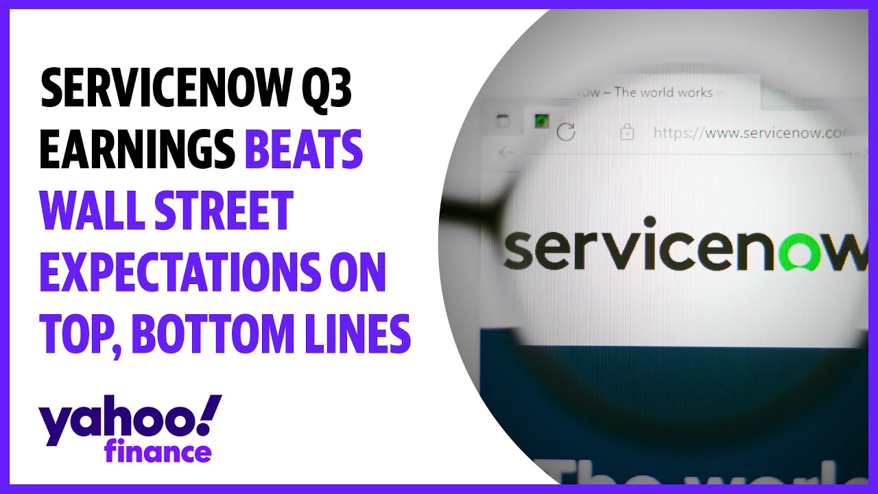 ServiceNow Q3 earnings beats Wall Street expectations on top and bottom