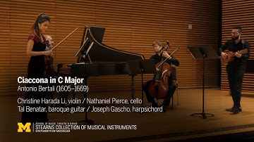 Ciaccona in C Major by Antonio Bertali // Performed on Instruments from the Stearns Collection
