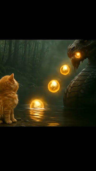 Part 2 Oyen dan Naga telaga emas #shortvideo #cat #cute #kitten #cats #shortsfeed #short #trending
