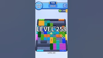 Color Block Jam 258.  #gaming #gamewalkthrough #gametips