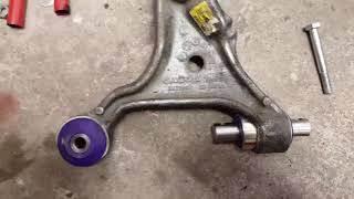 Volvo S60 V70 control arm bushing tool
