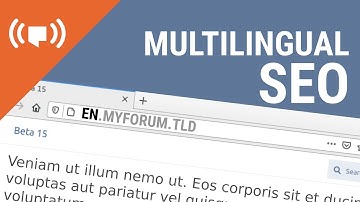 Flarum live coding - Multilingual SEO