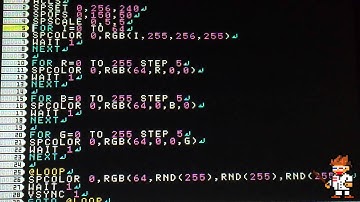 SmileBASIC Tutorials - Sprite Transparency and Color
