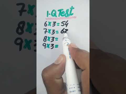 I q math test challenge for your #braintestsolution #braintest #mathstricks #logicalstation