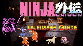 #NinjaGaiden2 Ninja Gaiden II: The Dark Sword of Chaos NES - ULTIMATE GUIDE - ALL Videos, ALL Bosses screenshot 4