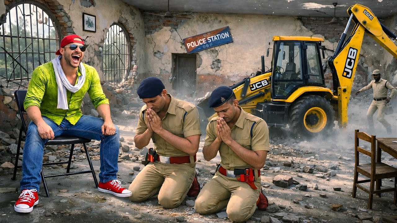 Jack Breaks Into The Police Station |😱 In Indian theft Aura Simulator🥰