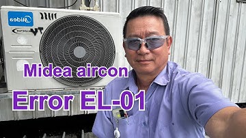 How to solve Midea air conditioner error EL-01