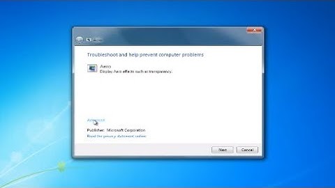 How To Troubleshoot Windows Aero In Windows 7 - Aero Not Working FIX