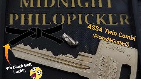 [38] ASSA Twin Combi - Picked & Gutted (+Detailed Overview)