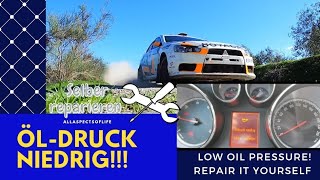 Insignia CDTI Öldrück niedrig selber reparieren für nur 10€ replace Opel,Vauxhall,Buick Oil casket