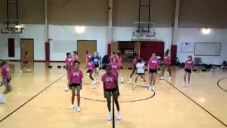 Cheer routine SMS practice
