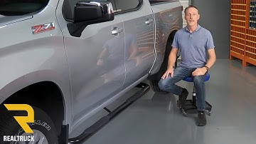 How to Install Ionic 3" Black Nerf Bars on a 2019 Chevy and GMC 1500 Crew Cab