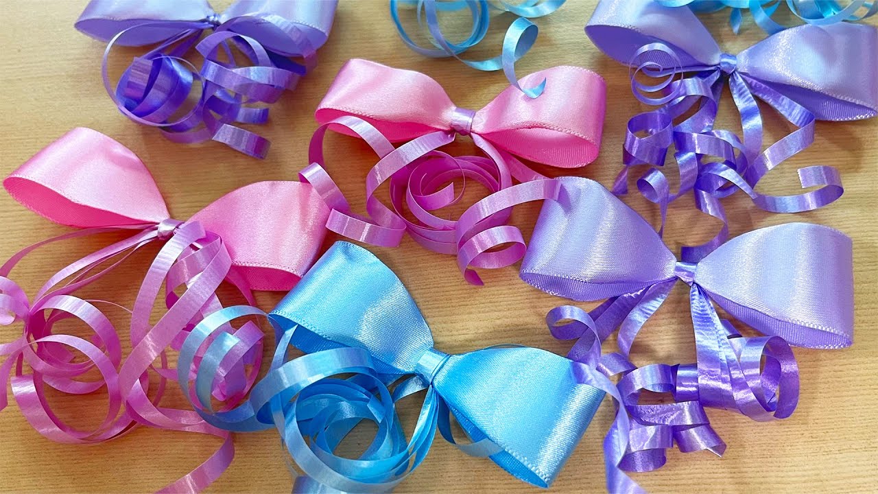 Satin Ribbon 1/2 Inch Thin Purple Ribbon for Gift Wrapping Purple