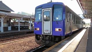 2019 09　JR・関西本線　伊賀上野駅　キハ120形・0番台・2次車