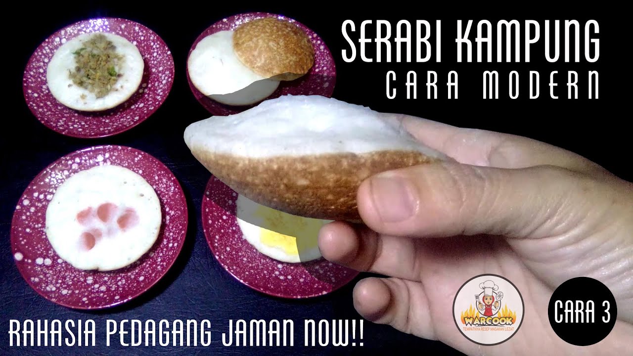 Serabi kampung cara modern, rahasia pedagang jaman now..