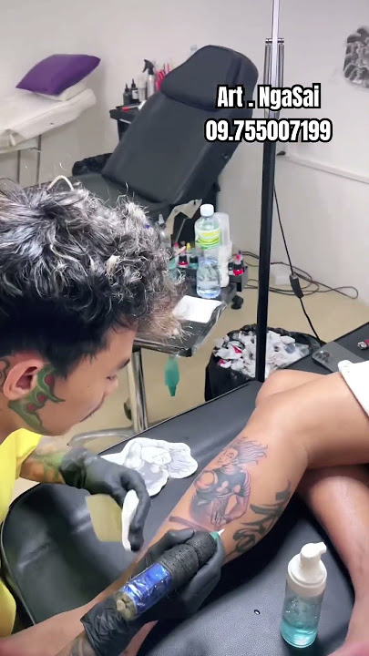 https://t.me/NgaSai375197 #artist NgaSai#tattoo #foryou #funny #tattooartist #tiktok #viral #video