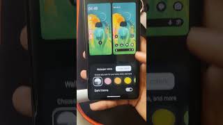 Pixel 7 pro Android 14  Lock screen features Part 3 custom clocks! #smartphone #viral #android14