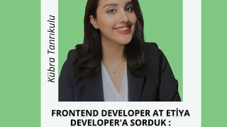 Developer'a Sorduk: Frontend Nedir? #1