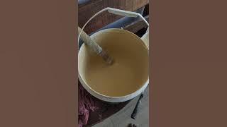 MODUS PENIPUAN || jual Cat sisa proyek Merk Master Paint isinya cat campur tepung terigu
